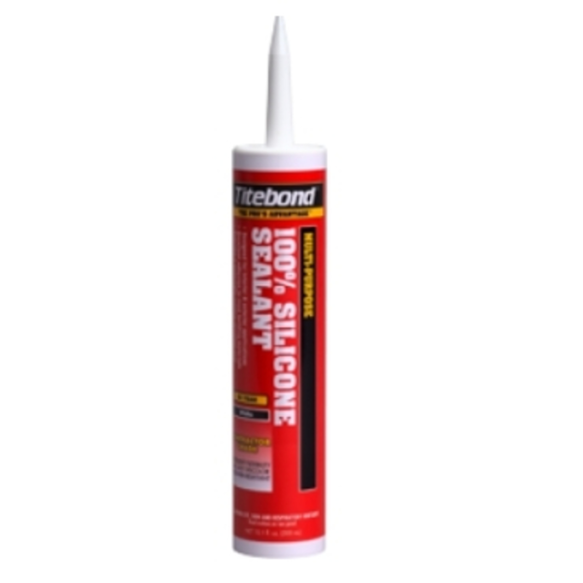 Titebond 2601 100% Silicone Sealant White 10.1 oz Cartridge, 12PK